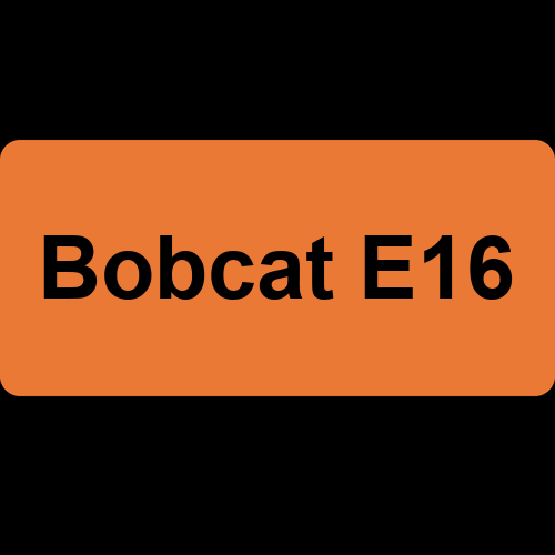 Bobcat E16